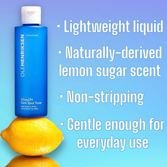 ➡️5/$25⬅️ Ole Henriksen—Glow2OH Exfoliating Dark Spot Toner—Deluxe Mini (8mL) - Picture 2 of 6